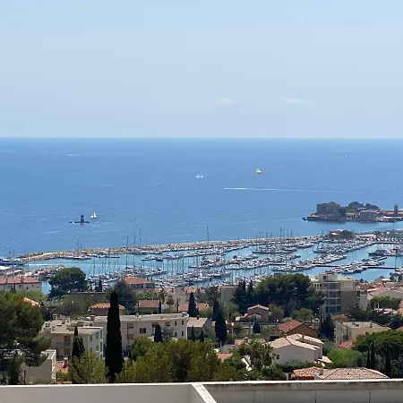 Apartment Superbe T2 44m2 - Grande Terrasse Vue Panoramique Exceptionnelle Piscine - Parking